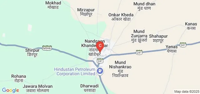 Vinayak Vidnyan Mahavidyalaya, Amravati Map