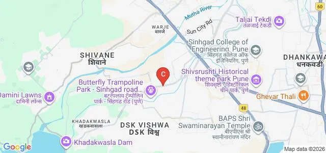 Smt Kashibai Navale Medical College and General Hospital, Pune Map