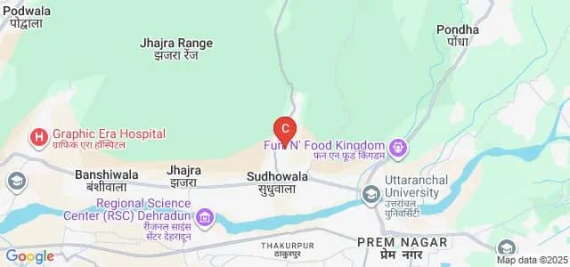 Minerva Institute of Management and Technology, Dehradun Map