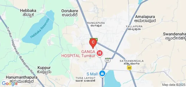 Shridevi Polytechnic, Tumkur Map