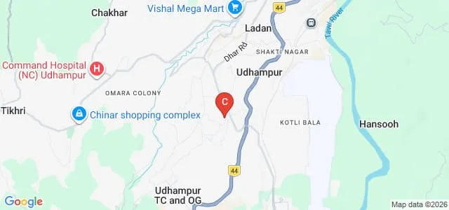 Bhartiya College of Education, Udhampur Map