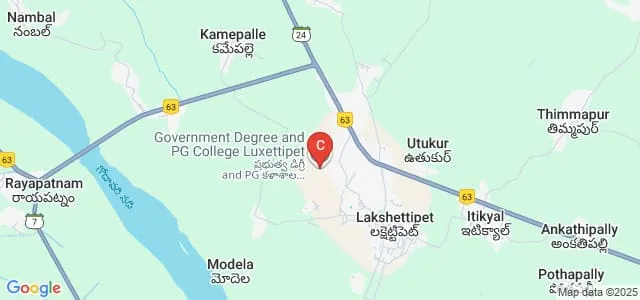 Government Degree College, Luxettipet, Mancherial Map
