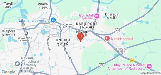S S Agrawal Institute of Engineering and Technology, Navsari Map