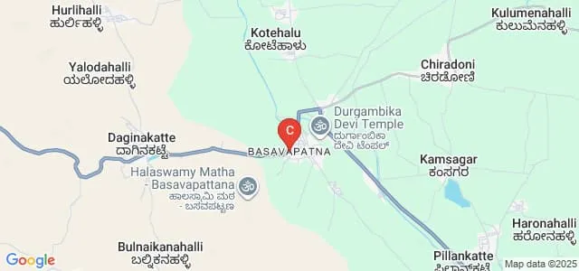Janata Government First Grade College, Basavapatna Map