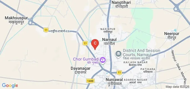 CL College of Education, Narnaul Map