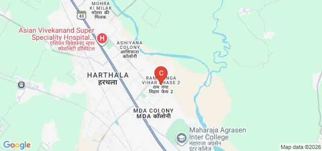 RSD Academy College of Pharmacy, Moradabad Map