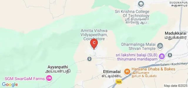 Amrita International School of Law, Coimbatore Map