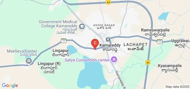 RK Degree and PG College, Kamareddy Map