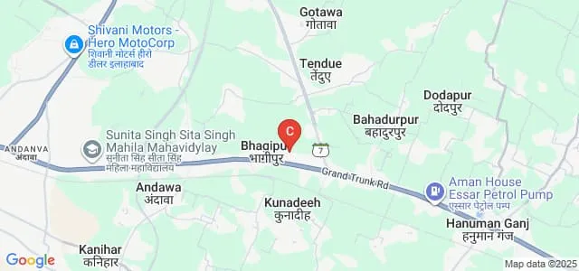 Mahaveer Institute of Technology, Allahabad Map