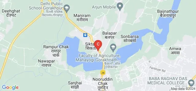 Pavitra Degree College, Gorakhpur Map