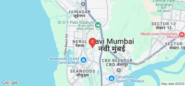 Sterling College of Arts Commerce and Science, Nerul Map