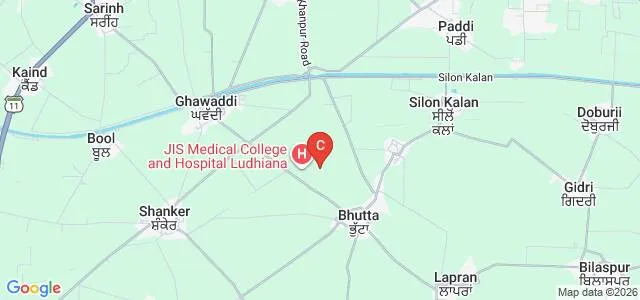 Bhutta Polytechnic College, Ludhiana Map