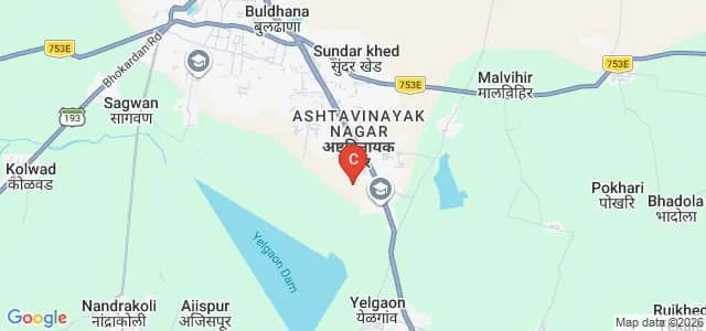 Rambhau Lingade Polytechnic College, Buldana Map