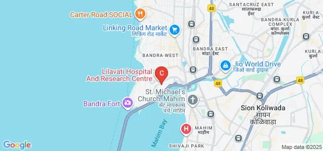 IES College of Architecture, Mumbai Map
