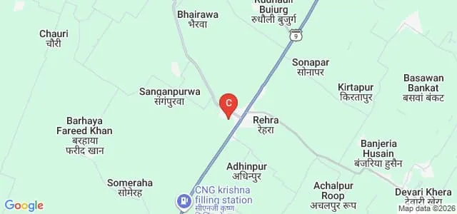 National Mahila Mahavidyalaya, Balrampur Map