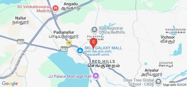 RB Gothi Jain College for Women, Chennai Map