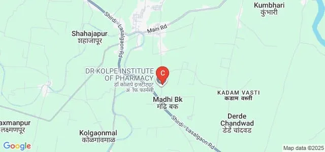 Dr Kolpe Institute of Pharmacy, Ahmednagar Map