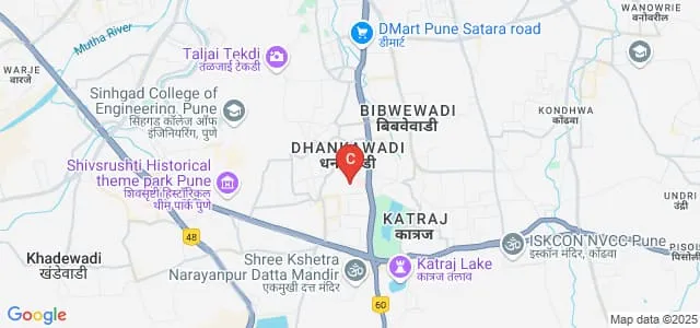 Bharati Vidyapeeth's College of Engineering for Women, Pune Map