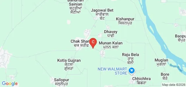 Mata Gujri Memorial College of Education, Gurdaspur Map