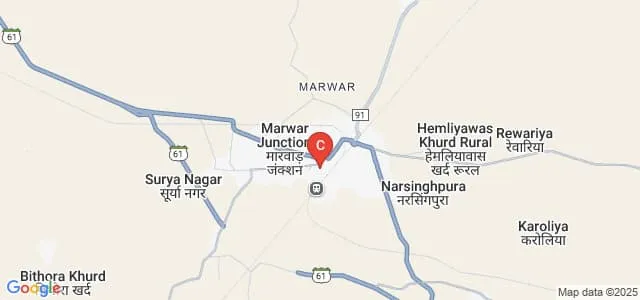 Government College, Marwar Junction, Pali Map