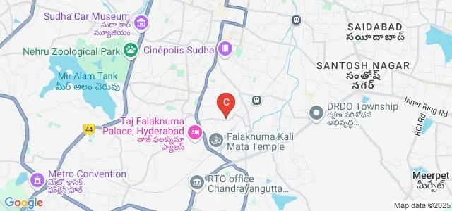 Government Degree College, Falaknuma Map