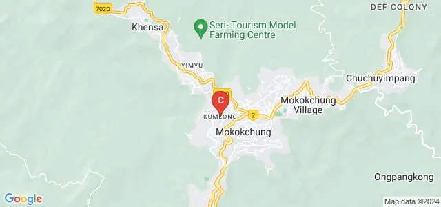 People's College, Mokokchung Map