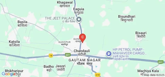 Abhishek Pharmacy College, Chandauli Map