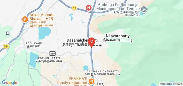 Amerda Vikas College of Education, Salem Map