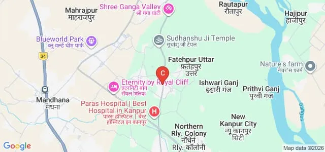 Maharana Pratap College for Teacher's Training, Kanpur Map