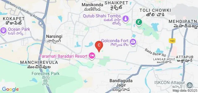 Pendekanti Institute of Management, Hyderabad Map