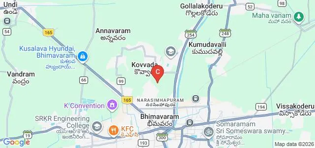 Shri Visnu College of Pharmacy, Bhimavaram Map