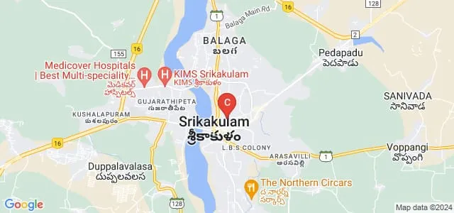 Gayatri College for PG Courses, Srikakulam Map