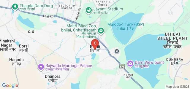 Bhilai Maitri College, Bhilai Map