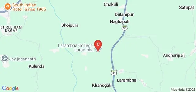 Larambha College, Larambha Map
