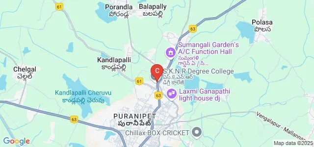 Government Degree and PG College for Women, Jagtial Map