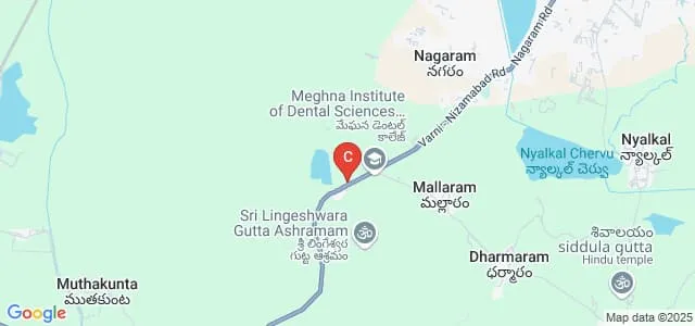 Ayesha College of Education, Nizamabad Map