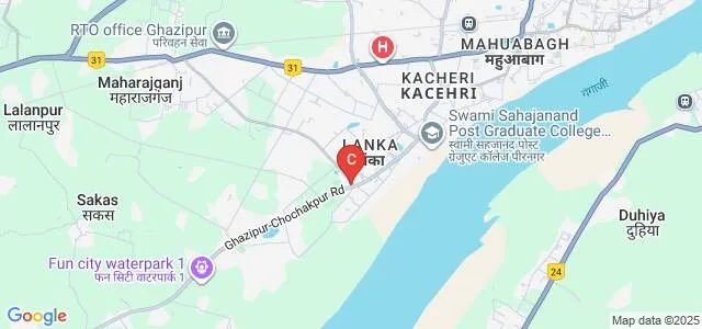 Technical Education and Research Institute Post Graduate College, Ghazipur Map