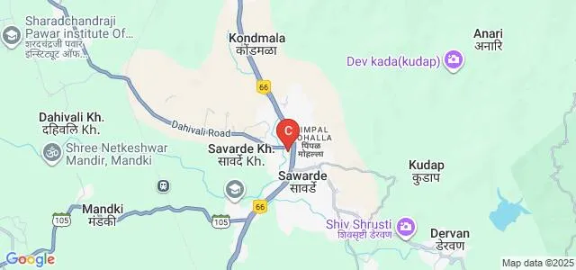 Sahyadri Institute of Management and Research, Ratnagiri Map