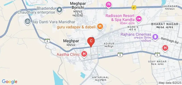 Tolani Foundation Gandhidham Polytechnic, Gandhidham Map