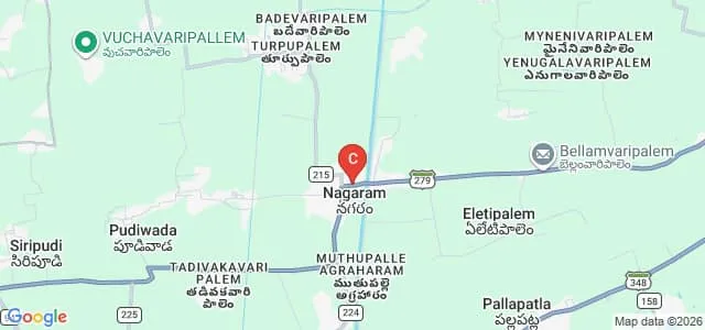 Shree Velagapudi Ramakrishna Memorial College, Guntur Map