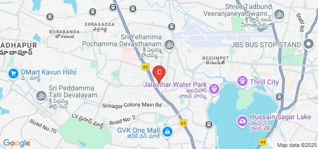 Rachnoutsav College of Event Management, Hyderabad Map