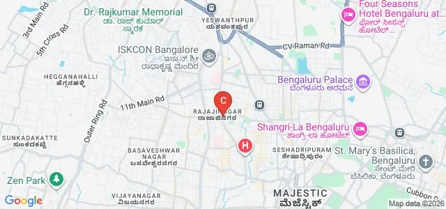 Sri Sai College for Women, Rajajinagar Map