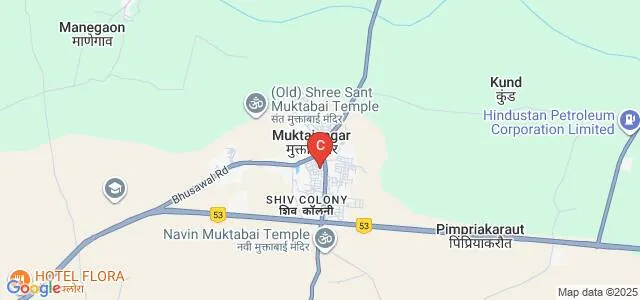 Jalgaon District Maratha Vidya Prasarak Co-Operative Society's Arts Commerce and Science College, Yawal Map