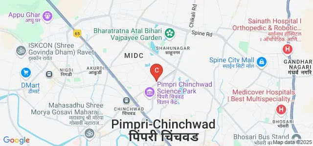 Shri Jain Vidya Prasarak Mandal Sangavi Keshri Arts and Commerce College, Pune Map