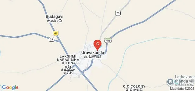Government Degree College, Uravakonda Map