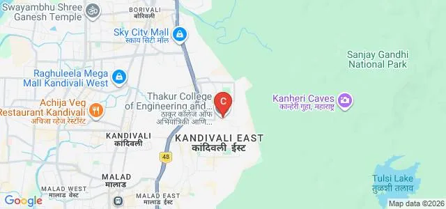 Thakur Global Business School, Mumbai Map