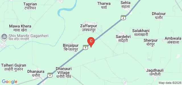 Maa Bala Sundri College of Education, Mullana Map