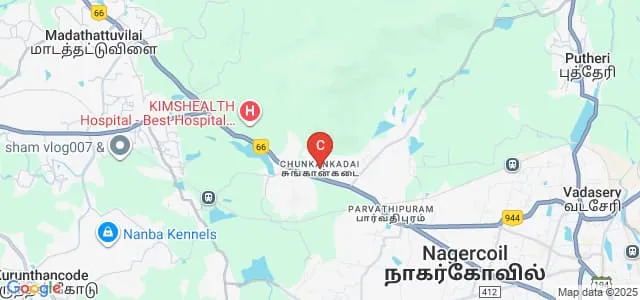 St Xavier's Catholic College of Nursing, Kanyakumari Map