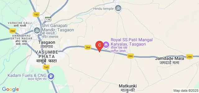 Eklavya College of Pharmacy, Sangli Map