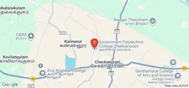 Government Polytechnic College, Chekkanurani Map
